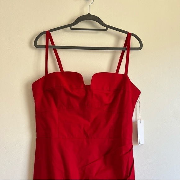Reformation Alfred Dress in Cherry - Picture 7 of 16